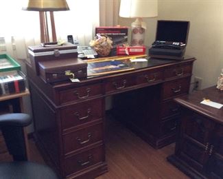Nice wooden sturdy desk