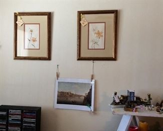 Framed artwork