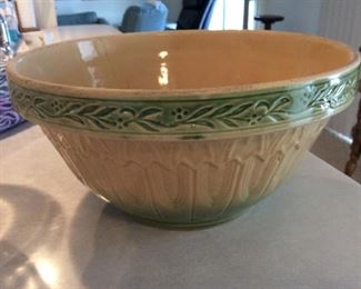 Vintage bread mixing bowl