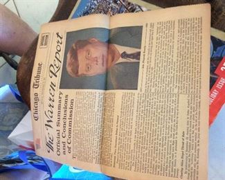 JFK newspaper article