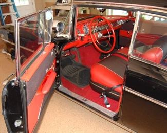 1957 Chevy total restored from the frame up. Owner will handle.