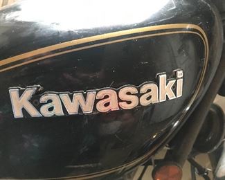 1979 Kawasaki KZ400 motorcycle. Good condition. Have title. Has been garage kept but not driven in 10 years. Will need some work to get operable.