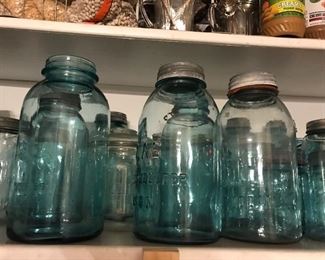 Blue ball jar bliss