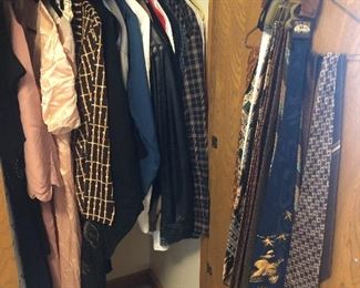 A few vintage and men’s items