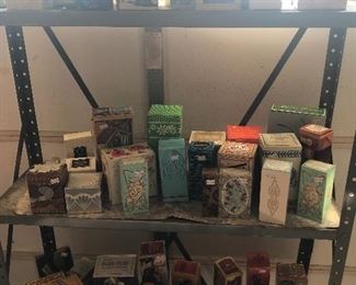 Lots of vintage Avon in boxes!!!