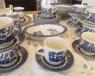 English china transferware