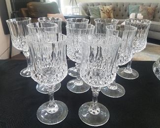 Crystal stemware