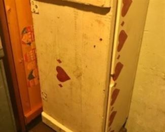 Hand painted wood box