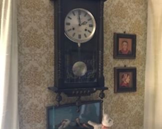 Tons of vintage and antique clocks in this house