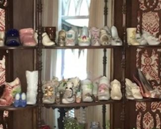 So many glass and porcelain shoes...the next great collectible :)