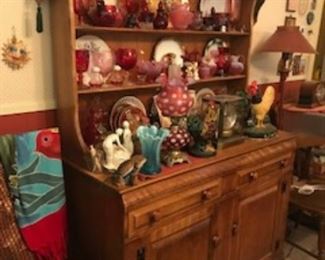Farmhouse style sideboard. 