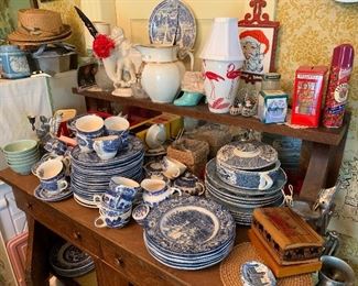 Yep, more English Ironstone. It is on all three levels of the home. 