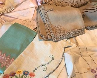 Embroidered Linens