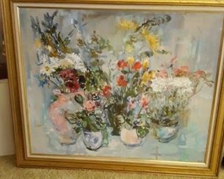 First Anniversary Flowers by Edna Hibel