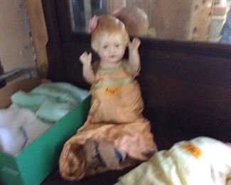 ANTIQUE COMPOSITION DOLLS