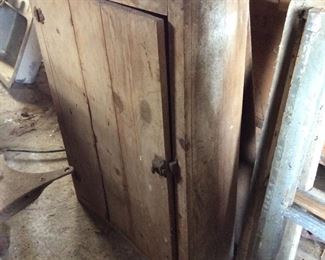 OLD WOOD CUPBOARD