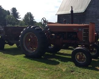 450 MASSEY FERGERSON WITH DUMPBOX-FARMAL