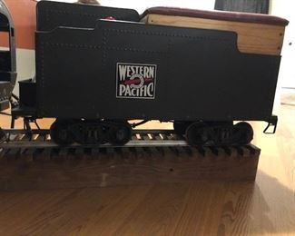 SEAT OF STEAM TRAIN-WESTERN PACIFIC