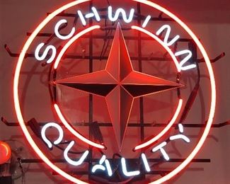 Schwinn neon light