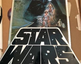1970’s Star Wars hanging advertisement