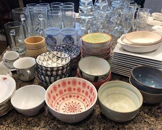 Glassware, Bowls