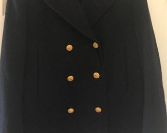 Traditional Navy Pea Coat