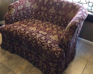 Swivel Chair and 1/2 w Matching Ottoman 