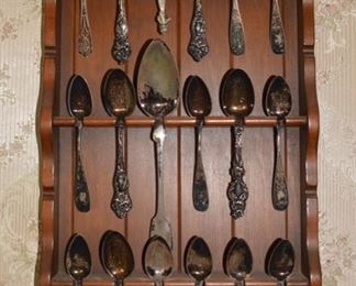 Sterling Souvenir Spoons - Many