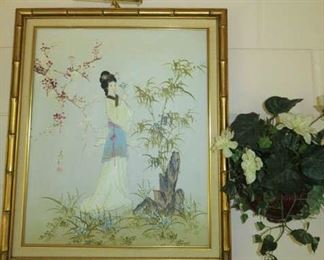 Asian Geisha Painting