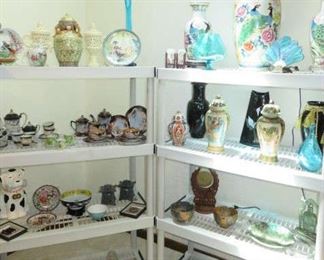 Oriental Tea Sets, Vases, Ginger Jars, Decorative Items