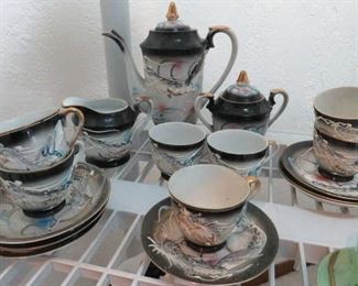 Hand Painted Dragon Design Emerson China