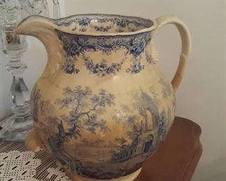 Antique cider pitcher