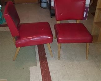Mid century chairs. 