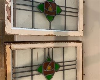 Stained glass panels
