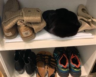 Designer shoes, UGGs