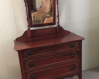 Mahogany Dresser with Mirror