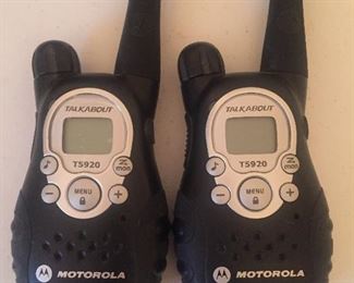 Motorola Talkabout Walkie Talkies
