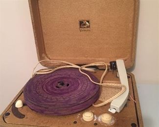 Old RCA Victor Record Player