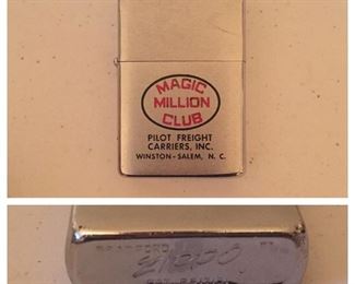 Vintage Pilot Freight Zippo Lighter