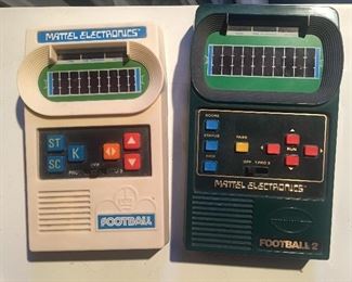 Vintage Mattel Electronic Football Games