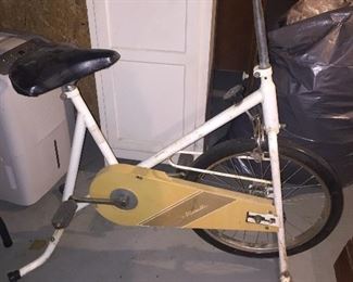 Vintage Vitamaster Stationary Exercise Bike