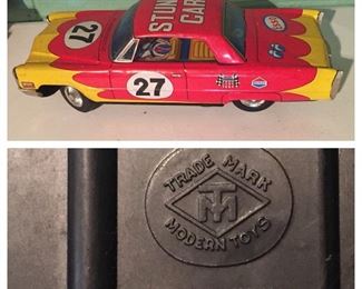 Tin Litho Modern Toys Made in Japan Stunt Car