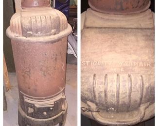 Old Wood Burning Stiglitz Warmair Heater