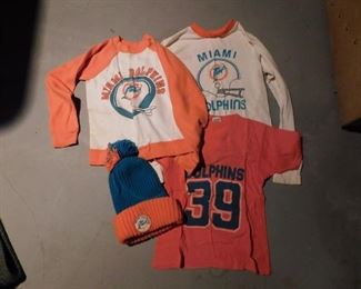 Vintage Kids Shirts/Toboggan - Miami Dolphins