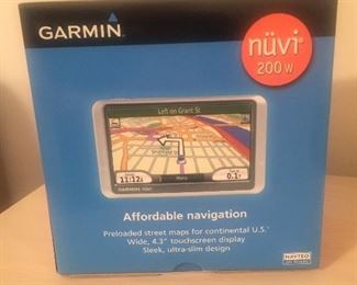 Garmin Nuvi 200W Navigation Unit
