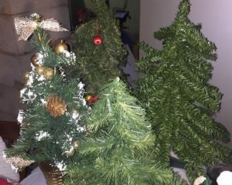 Assorted Small Christmas Trees