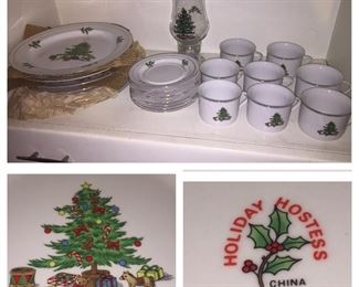 Holiday Hostess Christmas Dinnerware 
