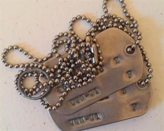 US Navy Dog Tags