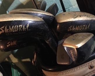 Samurai Graphite Golf Clubs