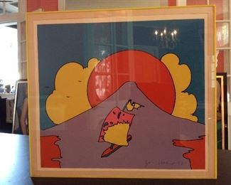 Signed Peter Max